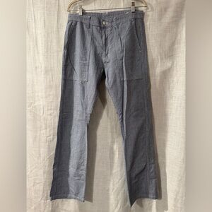 Comme des Garcons Men's Blue Cargo Pants